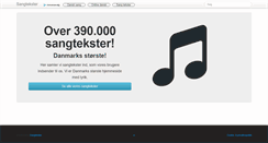 Desktop Screenshot of lyrikken.dk