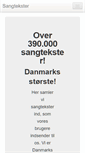 Mobile Screenshot of lyrikken.dk